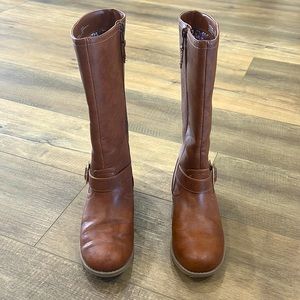 Cat and Jack tall brown boots